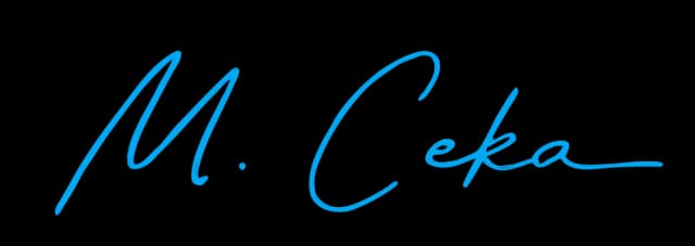 Signature of Meriton Ceka